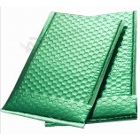 оптовые специальные высокого качества металлические зеленые пузыри подарочные сумки