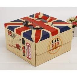 Custom Printing Bakery Cake Box for with your logo