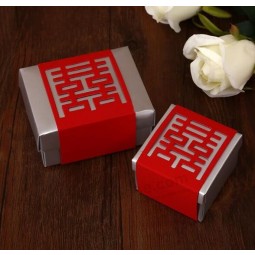 Sliver Paper Wedding Gift Box with Sleeve for with your logo