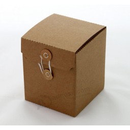 Wholesale custom high quality Brown Kraft Paper Tea Folding Box