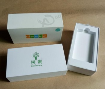 定制印刷纸手机包装礼品盒与您的标志