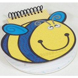Cute Cartoon Bee Shape Kid′s Note pad (NB-009) for custom with your logo