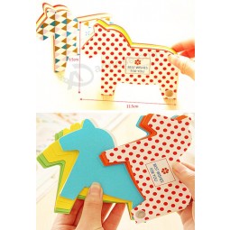 Creative Horse-Shaped Printing Sticky Note for custom with your logo