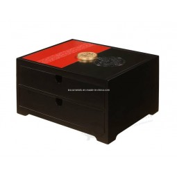 Boîte de rangement pour tiroir en bois pour chambre à Coucher (Ob-012) Pour avec votre logo