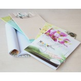 Wholesale custom high quality Cheap Soft Paper Cover School Note Pads with Glue Bound