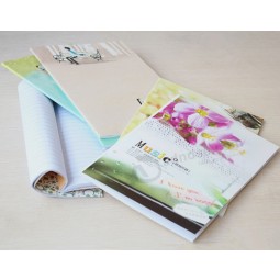 Wholesale custom high quality Cheap Soft Paper Cover School Note Pads with Glue Bound