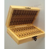 Custom high-quality Nature Hardware Tools Wooden Storage Box (EB-005)