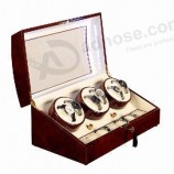 Custom high-quality Gloss Piano Lacquering Wooden Watch Winder Box