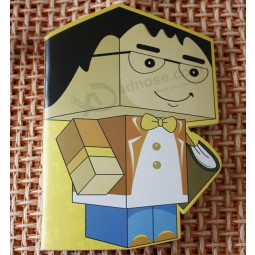 Wholesale custom high quality Mini Carton Characters Shape Memo Pad