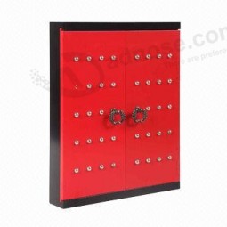 Custom high-quality Red Door-Shaped Jewelry Display Gift Box