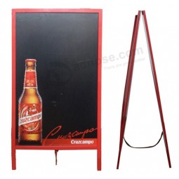 AtAcado personalizado alta qualidade stander quadro-negro de publicidade Para bares de vinho