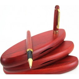 Wholesale custom high quality Private Customed Rosewood Ball Pen and Box Set