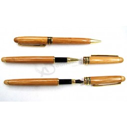 Wholesale custom high quality Individualized Name Bamboo Pocket Pens