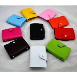 Wholesale custom high quality Fashion PU Leather Cards Collection Wallets