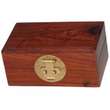 Classic Rosewood Made Treasure Box with Lock for custom with your logo