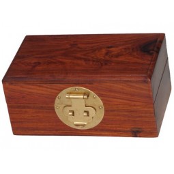 Classic Rosewood Made Treasure Box with Lock for custom with your logo