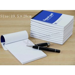 Wholesale custom high quality Perfect Glue Bound Blank Report Writing Pads
