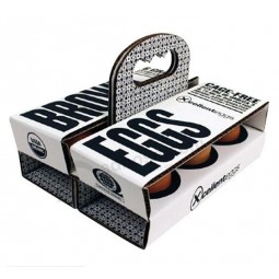 Custom Printing Fluted Paper Egg Packing Box for custom with your logo