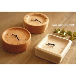 New Custom Nature Wooden Clocks for custom with your logo