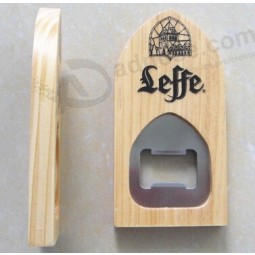 Customed Logo Wood Bottle Opener for custom with your logo