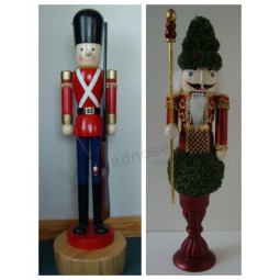 Custom Large Wooden Soldier Toy Figurines for custom with your logo