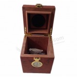Small Nature Wooden Cigar Storage Humidor for custom with your logo