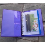 AtAcado personalizado de alta qualidade roXo caPa pvc notEbook