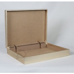 Wholesale custom high-end Covering Paper MDF Storage Box