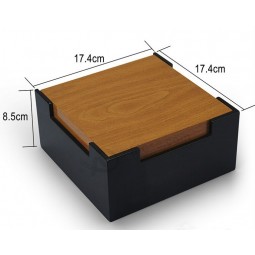 Wholesale custom high-end Square Hinged Packaging Wooden Box