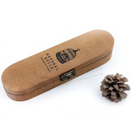 Wholesale custom high-end Nature Wood Painting Pencil Box