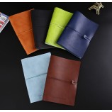 Wholesale custom high quality Soft Leather Cover Filofax Diary with Embossed Logo