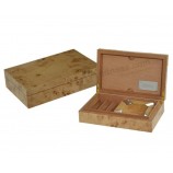 Smoking Cigar Storage Box with Ashtray for custom with your logo