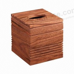 Durable Square Laser Engraving Tissue Box (TB-002) for custom with your logo
