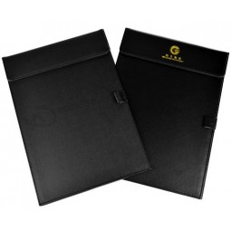 Custom high-end Hot Stamping Logo Leather Menu Pads for Hotals