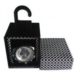 Luxury Watch Retail Packaging Box with Hanger for custom with your logo