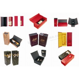 Custom high-end Specialized Paper Wine Packaging Gift Boxes