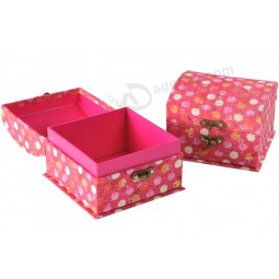 Printing Paperboard Jewel Treasure Chest for Kids for custom with your logo