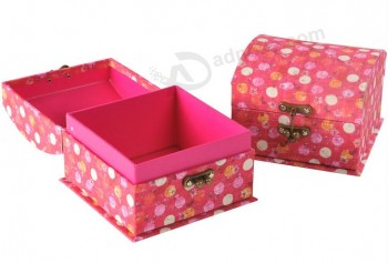 Printing Paperboard Jewel Treasure Chest for Kids for custom with your logo
