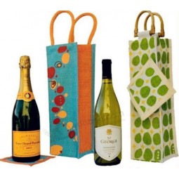Custom high-end Printing Cotton Package Wine Bags