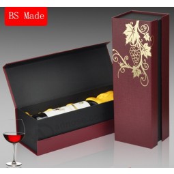 Custom high-end Single Red Wine Packing Box