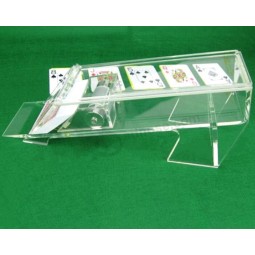 Custom high-end Clear Acrylic Playing Card Dispenser
