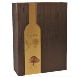 Custom High Quality Luxury Paper Wine Box (GB-015)