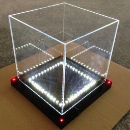 Custom high-end New Acrylic Showing Case with LED Lights
