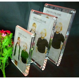 Wholesale custom high quality Clear Acrylic Desk Picture Frames