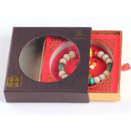 Custom high-end Square Die Cutting Cover Gift Box for Bead Hand Chain