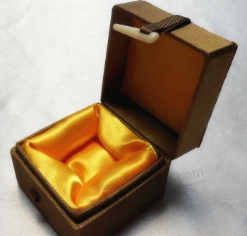 Custom high-end Mini Trinket Packaging Brocade Box (CJ-001)