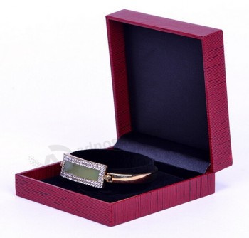 Custom high-end Specialty Paper Covering Bangle Display Box (NB-019)