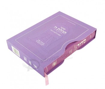 SliPcaseと卸売カスタム高品質の印刷のハードカバーの本 (Nb-012)