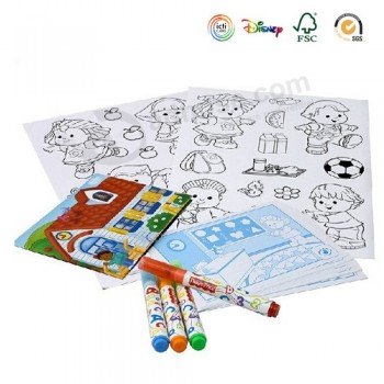 Livre de coloriage de gros enfants drôle personnalisé de haute qualité (Ac-003)