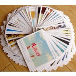 Wholesale custom high quality Specialized Printing Commemorative Postcards